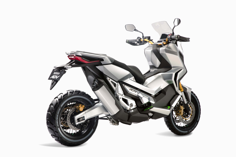 Illustration for article titled 2016 Honda City Adventure Concept: The Off-Road Adventure Scooter The World Deserves